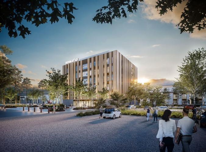 Peab Builds Carbon Dioxide Neutral Factory for Komatsu Forest in Umeå