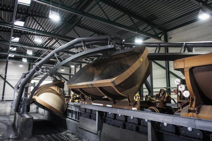 Dumper Wagon System from Kiruna Wagon Named Finalist for Swedish Steel Prize 2017