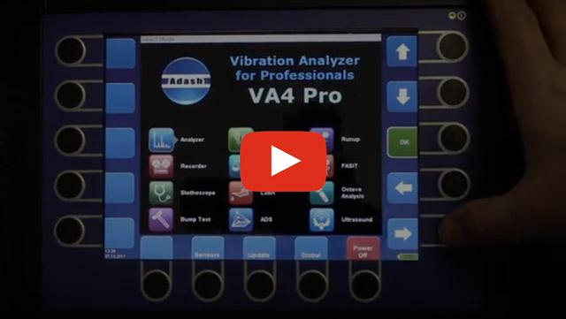 A4400-VA4Pro Vibration analyzer - Single plane balancing