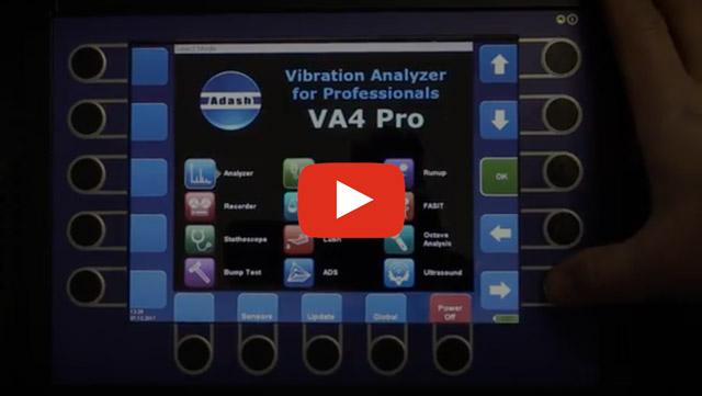 A4400-VA4Pro Vibration analyzer - Single plane balancing A4400-VA4Pro Vibration analyzer - Single plane balancing