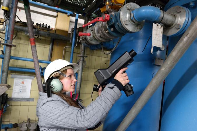 Improving Safety by Using Ultrasound for Gas Leak Detection