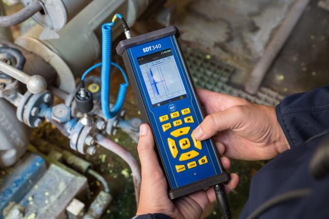 SDT340 with Ultranalysis 4.0: Detect, Trend, and Analyze Ultrasound and Vibration