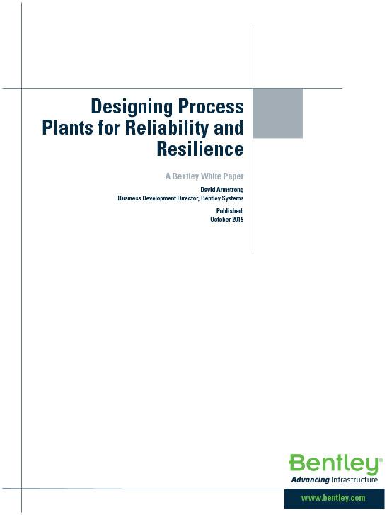 Designing Process Plants for Reliability and Resilience