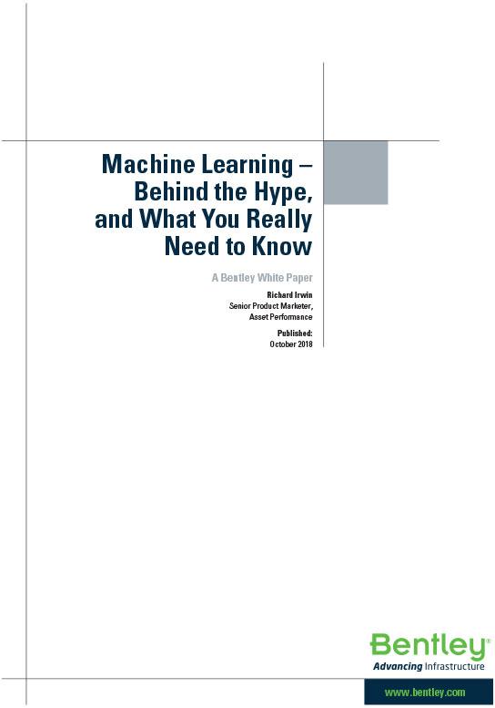 Machine learning – Behind the Hype