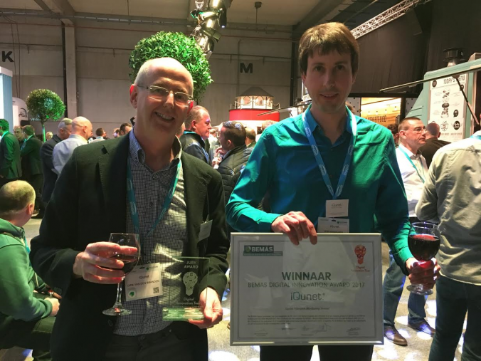  iQunet wins the BEMAS Digital Innovation Award 2017