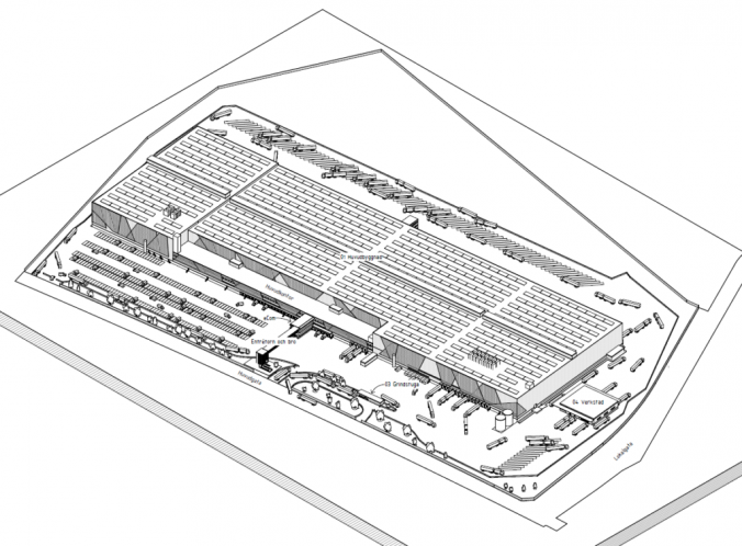 Logistics facility to become one of Europe's largest