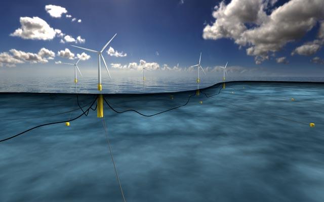 MacGregor Wins Order in the World's First Floating Offshore Wind Farm: Statoil's Hywind Pilot Park in Scotland.
