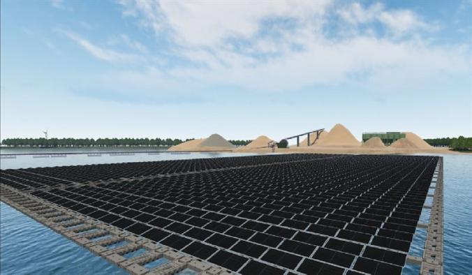 Vattenfall builds its first floating solar farm