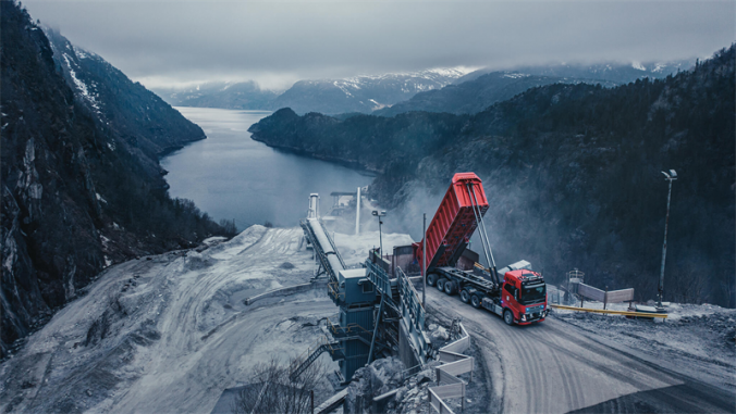 Volvo's Autonomous Trucks Operate Without Drivers in Norwegian Mine