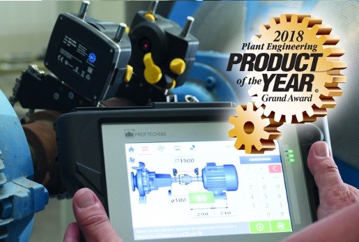 Optalign Touch Is Product Of The Year Pruftechnik Receives Highest Possible Award News Maintworld