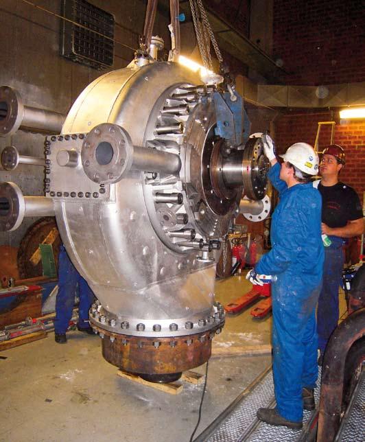 Turbine installation